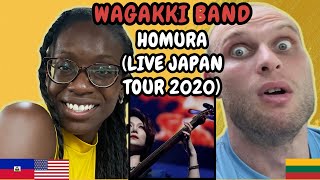 REACTION TO Wagakki Band 和楽器バンド  Homura 焔 Live Japan Tour 2020 TOKYO  FIRST TIME HEARING [upl. by Ettenwahs]