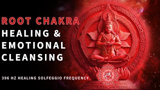 Root Chakra Meditation Music  Release Fear amp Negativity  396 Hz Frequency for Grounding amp Balance [upl. by Atiraj]