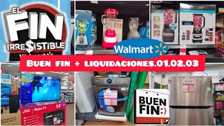 LIQUIDACIONES010203 WALMART 🔆 REBAJAS BUEN FIN‼️💵💵💵💵 [upl. by Klemperer]