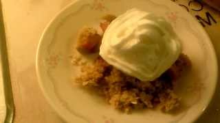 Healthy Apple Crisp Recipe  Divas Corner Denise [upl. by Bertina]