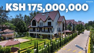 Inside Ksh175000000 luxurious 7Bedroom mansion housetour in karen realestate lifestyle [upl. by Ahsikat612]