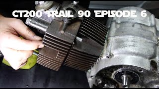 Honda CT200 Engine Rebuild [upl. by Salvidor]