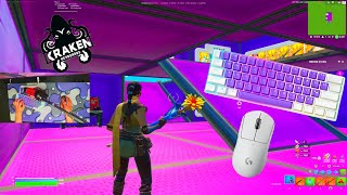 ⭐️Unboxing Kraken Pro 60 Keyboard⭐️ASMR Chill 🤩3V3V3 Go Goated 🎧 Satisfying Fortnite 240 FPS⭐️ [upl. by Bringhurst943]