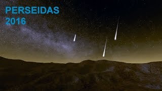 Perseidas observación en 2016 [upl. by Holtorf]