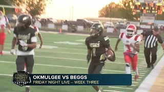 Okmulgee vs Beggs Highlights [upl. by Ynotna]