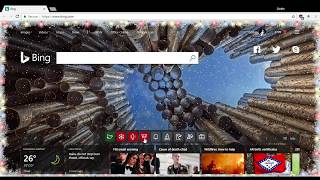 Bing Homepage Christmas Time [upl. by Ilyah564]