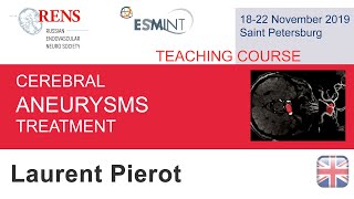 Laurent Pierot «How to Treat Complications Related to Endovascular Treatment of Aneurysms» [upl. by Nylatsirk616]