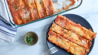 Tuscan Spinach and Ricotta Crespelle Recipe [upl. by Grieve645]