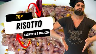 Risotto al Radicchio e Salsiccia  Ep47  BUONISSIMO [upl. by Annaiek]