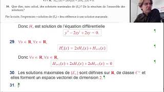 Agrégation interne mathématiques  Correction épreuve 2 2019 partie 3 suite [upl. by Carlick]