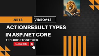 Video13  ActionResult Types in ASPNET Core [upl. by Sheeb]