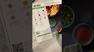 Hello Fresh Chicken Gyoza Ramen🍜🥬🥟 hellofresh ramen food foodie gyoza healthydiet health [upl. by Aitekram]