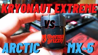 TG Kryonaut Extreme vs Arctic MX5 [upl. by Rose]