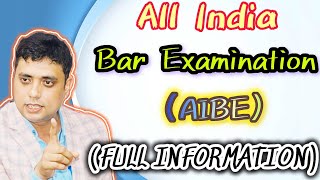 AIBE 2024 Everything You Need to Know UPDATEDAIBESM LAW CLASSES [upl. by Eisen127]