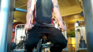 Pin Loaded Tricep Press [upl. by Dunham582]