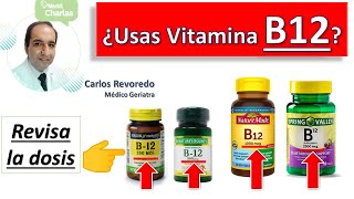 Vitamina B12 El error más común al comprar las pastillas [upl. by Eeuqram]