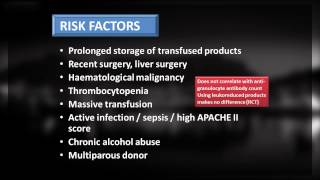 12 Transfusion Related Acute Lung Injury [upl. by Elicul]