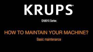 Bean to cup EA9010  How to maintain your machine [upl. by Hubsher665]