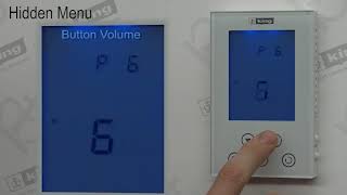 F902GFCI Floor Heating Thermostat Hidden Menu Settings [upl. by Modesty]