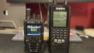 Unication G4 vs Uniden BCD436HP scanning NJ Interoperability Communications System [upl. by Phillip]