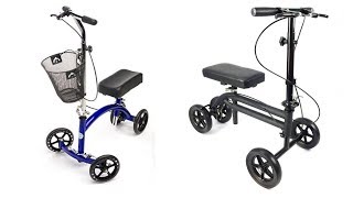 Top 7 Best Knee Scooters in 2018 Reviews Cool and Good Knee Walkers Review 2018 [upl. by Airdnassac]