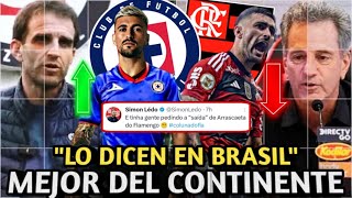 ¡CRUZ AZUL FICHARIA AL MEJOR JUGADOR DEL CONTINENTE EN BRASIL HABLA DE LOS NUMEROS DEL URUGUAYO [upl. by Liarret113]