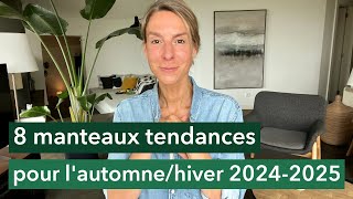 8 manteaux tendances pour l’automnehiver 20242025 [upl. by Jephum]