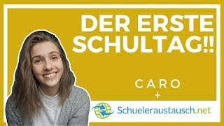 Der erste Schultag an der High School  Schüleraustausch Ratgeber [upl. by Hui]