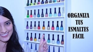 ORGANIZA TUS ESMALTES FÁCIL  Brújula de la Moda by Tati Uribe [upl. by Derfnam]