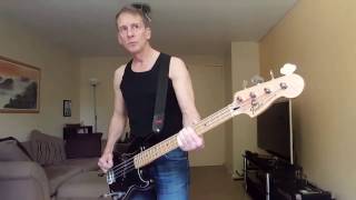 Nice n Sleazy Stranglers bass Using HARTKE HD50 Hydrive combo [upl. by Leunad]