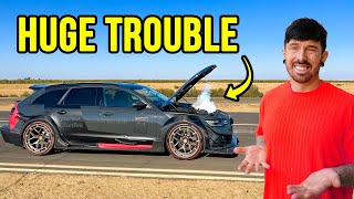 I RUINED MY DREAM AUDI RS6 I JUST REBUILT [upl. by Enoval]