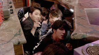 BTS Scares Fans on Friends Set [upl. by Esilrahc]