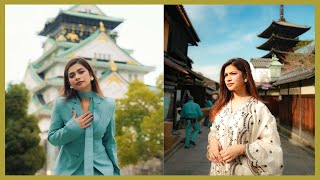 KYOTO TO OSAKA BY ROAD 🌸♥️  Nagma Mirajkar Japan vlogs [upl. by Cherian110]