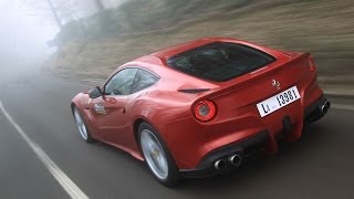 Ferrari F12 TRS  SOUND  Start up amp Acceleration [upl. by Ahsinak]