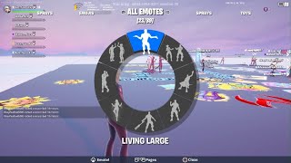 Fortnite map all emotes [upl. by Boswell903]