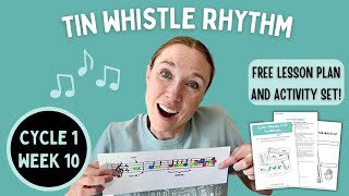 Fun and Simple Tin Whistle Techniques for Homeschoolers and Tutors Cycle 1 Week 10 [upl. by Aneehsat]