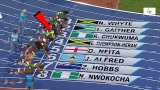 OMG The Fastest 100M In History Elaine thompson herah Destroyed Julien alfred [upl. by Ahsimot]