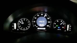 MercedesBenz W211 E220 CDI 170 HP Acceleration 0100kmh 0160 kmh [upl. by Kulseth]