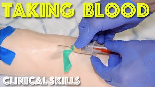 How To Take Blood Like A Pro  Venepuncture Explained  Clinical Skills  Dr Gill [upl. by Nauqe]