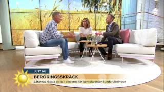 Idrottslärare vågar inte ta i eleverna  Nyhetsmorgon TV4 [upl. by Nnahgem]