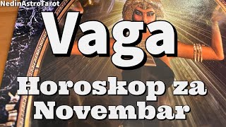 Vaga ♎️ “ Suret sa sopstvenom karmom” Horoskop za Novembar [upl. by Ellett]