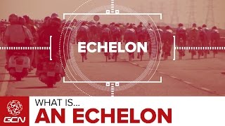 What Is An Echelon  Road Racing Explained [upl. by Kjersti114]