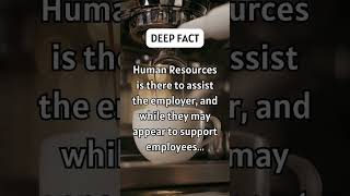 Human Resources is there to assist the employer and while they may appear to support shorts [upl. by Atinrev]