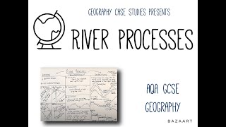 River processes  Erosion Transportation and Deposition [upl. by Ardnasac]