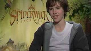 Freddie Highmore  The Spiderwick Interviews [upl. by Tra]