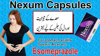 Nexum capsule 20 mg uses in urdu  Esomeprazole 40 mg uses in urdu [upl. by Benildis]