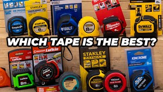 Which Brand Makes the Best Tape Measure Durability amp Accuracy Test [upl. by Kermie919]