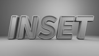 inset 3D Text Bleder Tutorial [upl. by Leuqcar788]