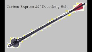 Carbon Express Uncocking Bolt  How to Uncock a Crossbow [upl. by Eiba]