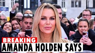 Amanda Holden says its in my will as she shares unusual final wish for her funeral [upl. by Zedecrem]